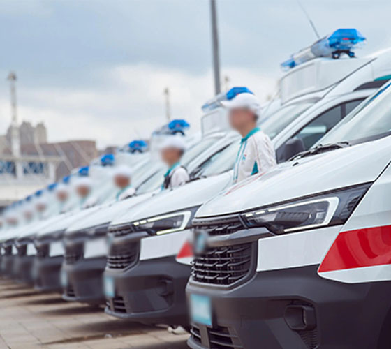 普陀区服务车队展示